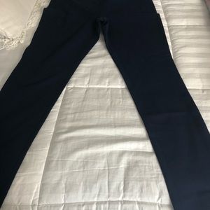 Casual navy blue pants
